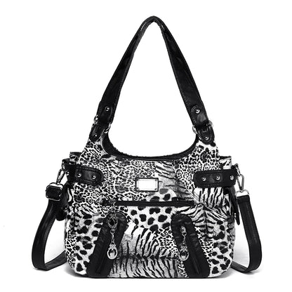 Hobo Bag for Women – Washed Soft PU Leather Shoulder Tote