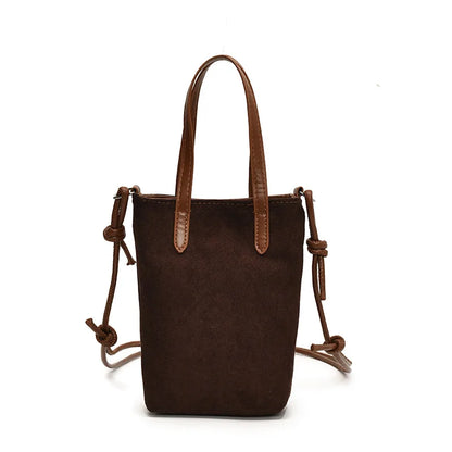 Mini PU Leather Crossbody Bag – Retro Women's Purse