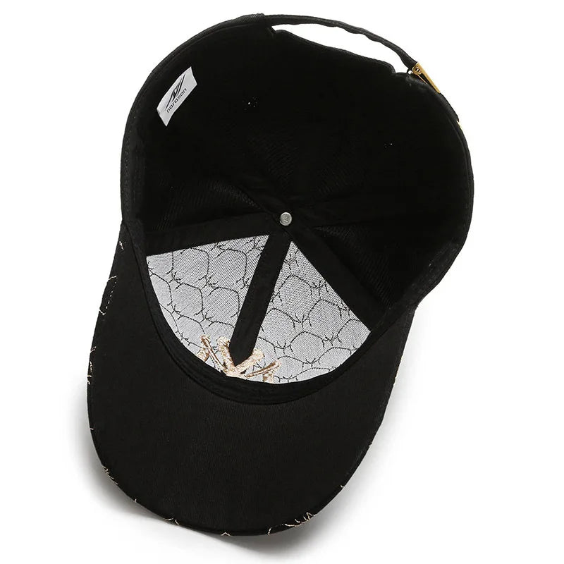 NY Embroidered Baseball Cap – Adjustable Snapback Hat