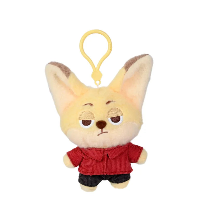 Zootopia Plush Keychain Doll – Cute Bag Charm Pendant