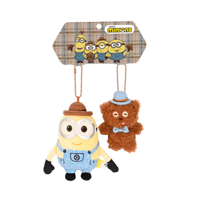 Cute Bear Plush Keychain Stuffed Animal Bag Charm Pendant