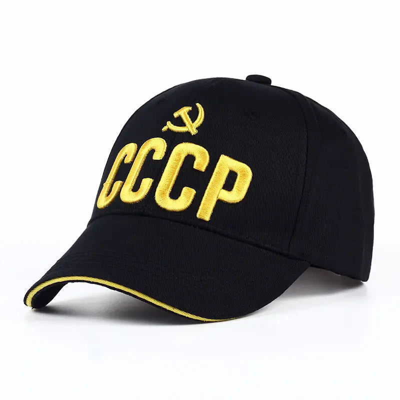 CCCP USSR Baseball Cap – Russian Emblem Embroidery Snapback