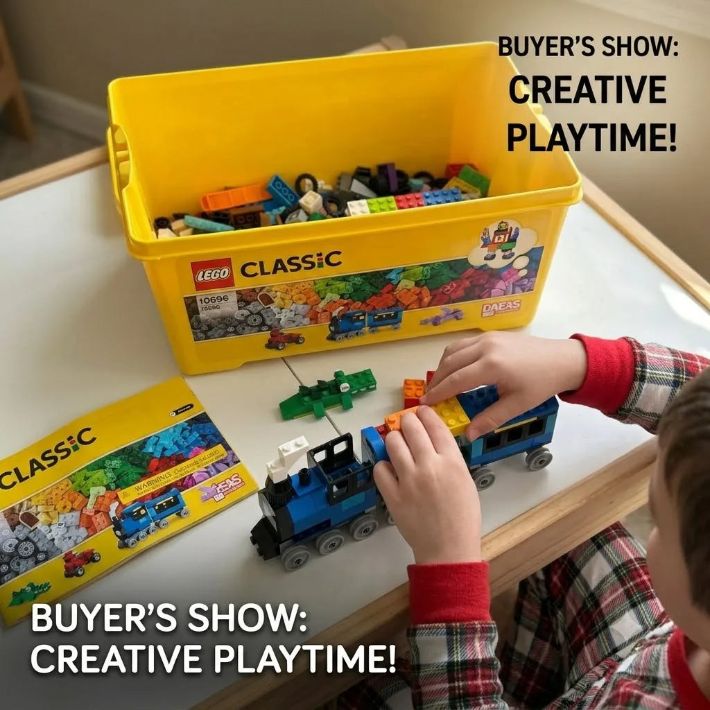 LEGO Classic Medium Creative Brick Box 10696 – Building Toy Set