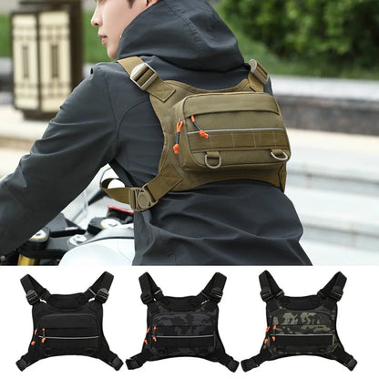 Tactical Chest Bag – Men's Outdoor Vest Rig Pack