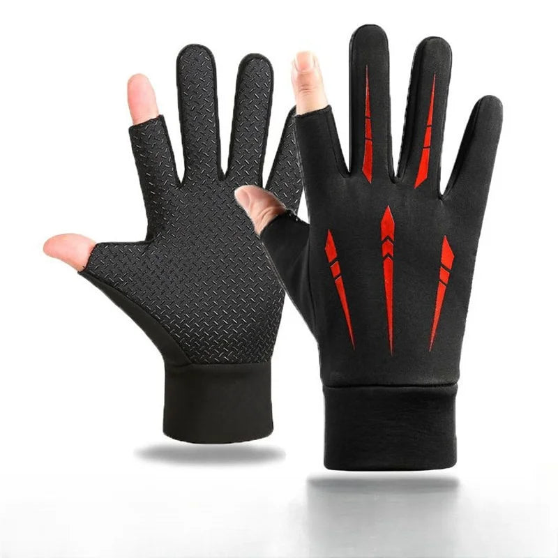 Winter Waterproof Men's Gloves – Windproof, Touchscreen & Non-Slip