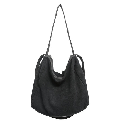 Large Capacity Canvas Tote Bag – Women's Shoulder & Crossbody Handbag