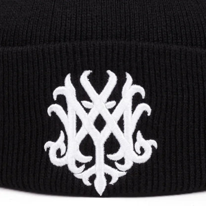 Winter Hat Totem Embroidered Beanies Women Men Keep Warm Windproof Beanie Knitted Skullies Garros