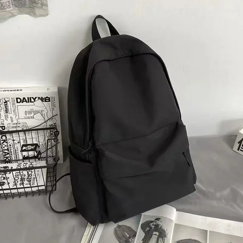 Waterproof Nylon Backpack – Large Capacity Travel & Laptop Bag