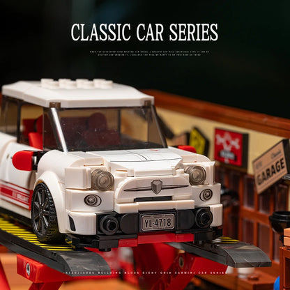 Classic Racing Car Building Blocks Set – 325pcs Sport Brick Model