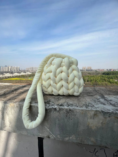 Knitted Shoulder Bags Women Crossbody Ladies Weave Casual Shopping Messenger Purse Beach