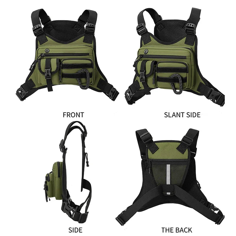 Tactical Chest Rig Bag – Front Pack for Men & Women