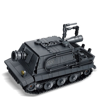 Sturm Tiger Military Building Blocks Set – 38cm Assault Mortar Model