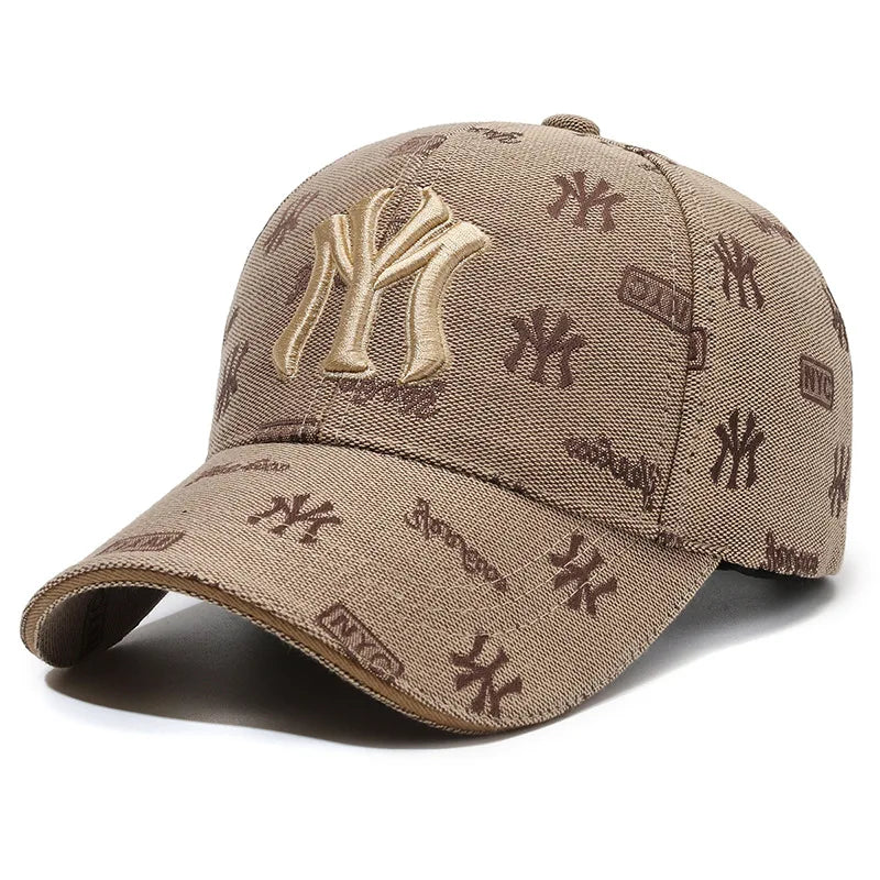 Letter Embroidery Baseball Cap – Unisex Outdoor Visor Hat