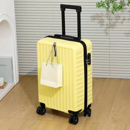 20-Inch Hard Shell Rolling Luggage Suitcase with Spinner Wheels