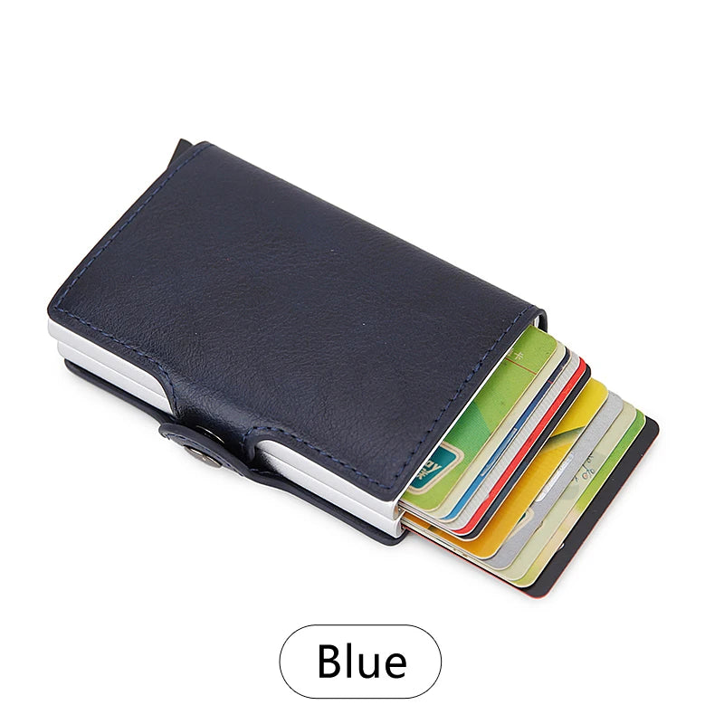 RFID Blocking Pop-Up Card Holder Wallet for Men