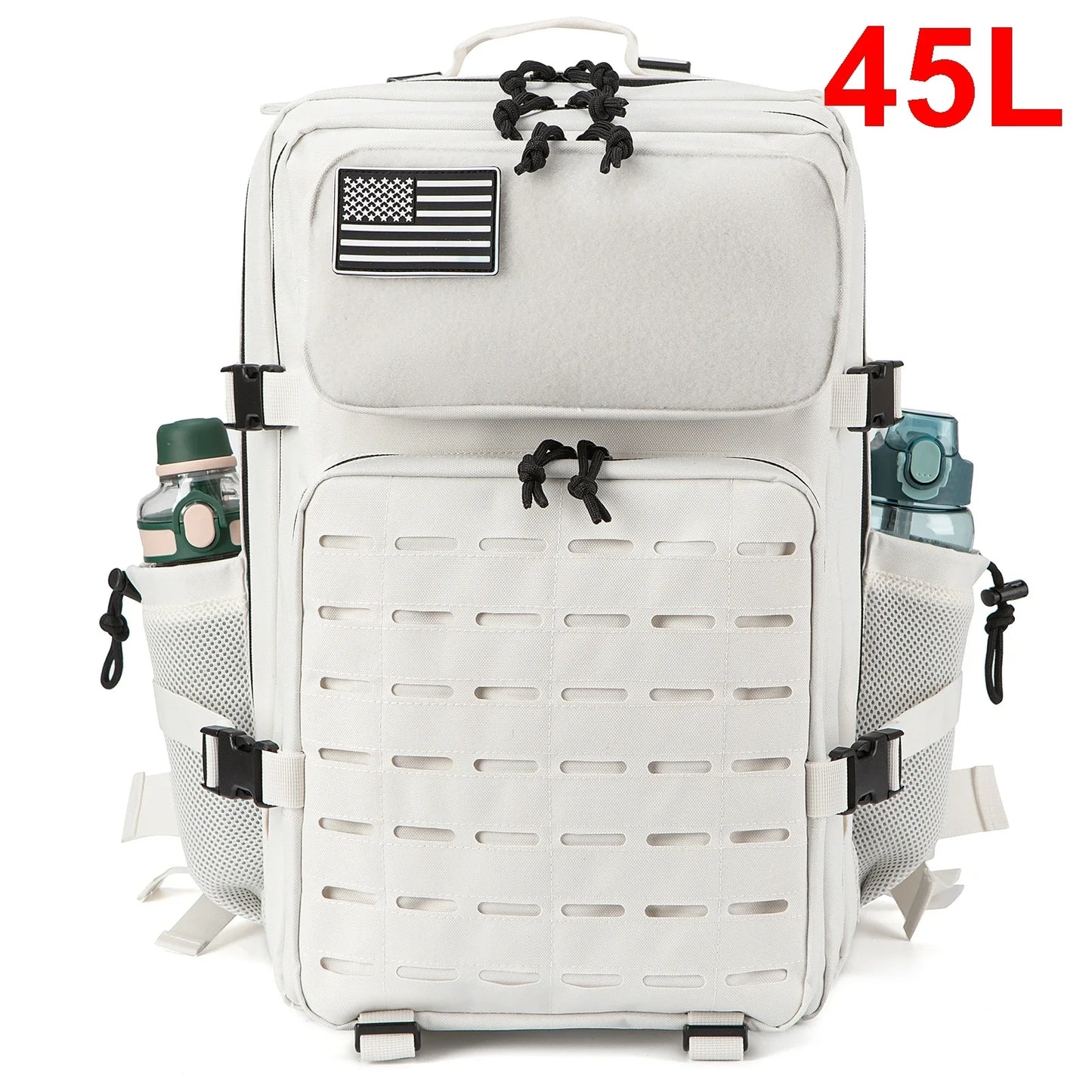 Tactical MOLLE Backpack 25L & 45L with Dual Cup Holders