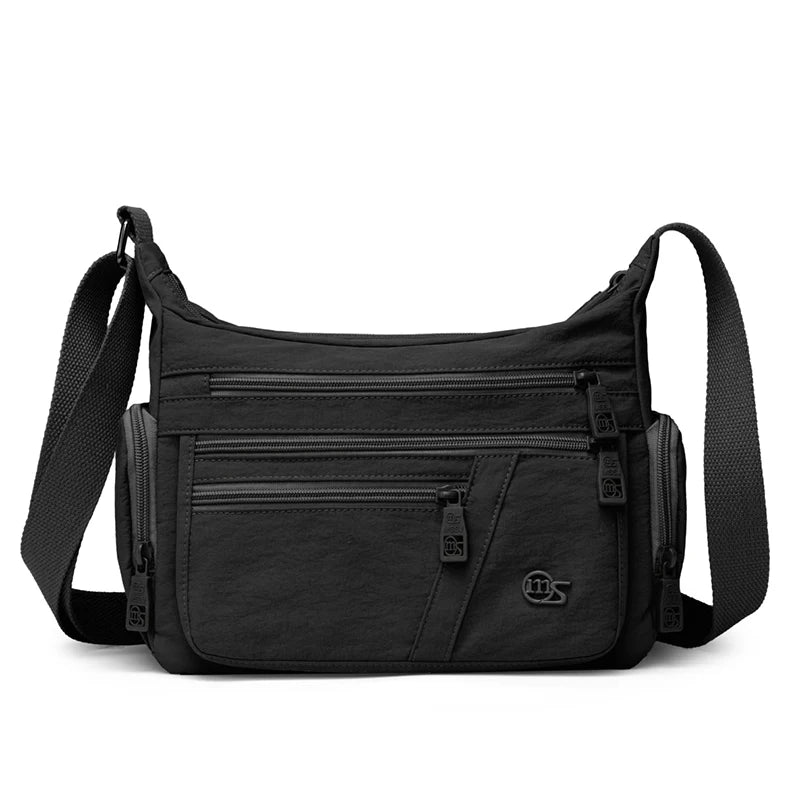 Women's Crossbody Bag Multi-Pocket Zipper Shoulder Bag