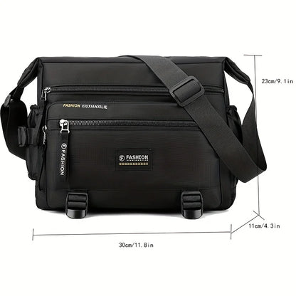Men's Crossbody Messenger Bag Lightweight Nylon
