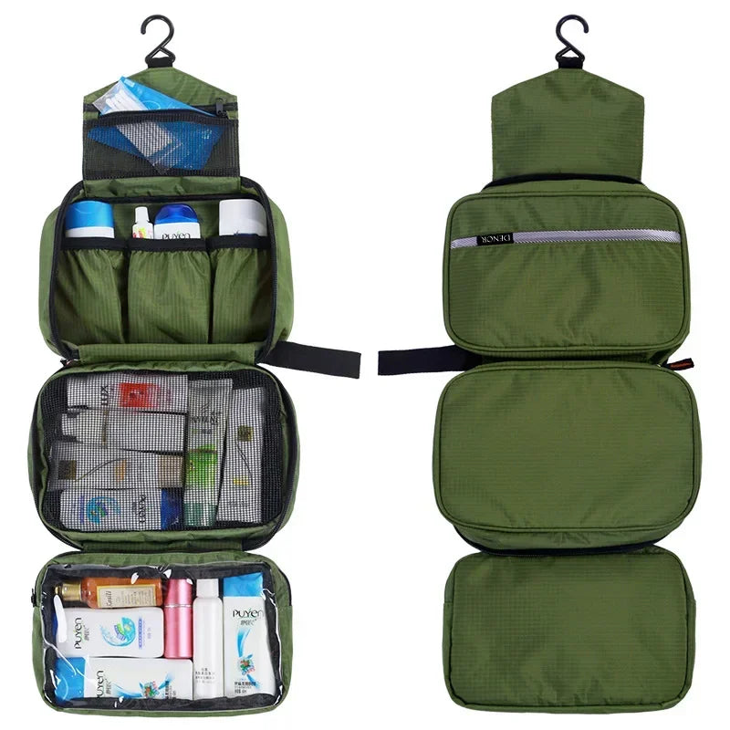 Hanging Toiletry Bag – Large Waterproof Travel Organizer