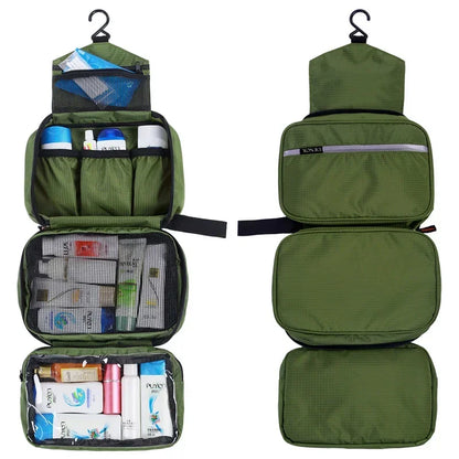 Hanging Toiletry Bag – Large Waterproof Travel Organizer