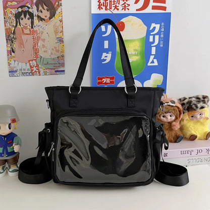 Kawaii Ita Bag Large Capacity Nylon Crossbody Shoulder Bag