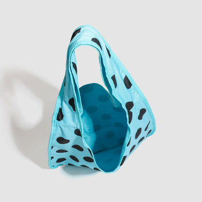 Polka Dot Large Shoulder Bag for Women – Multi-Way Carry