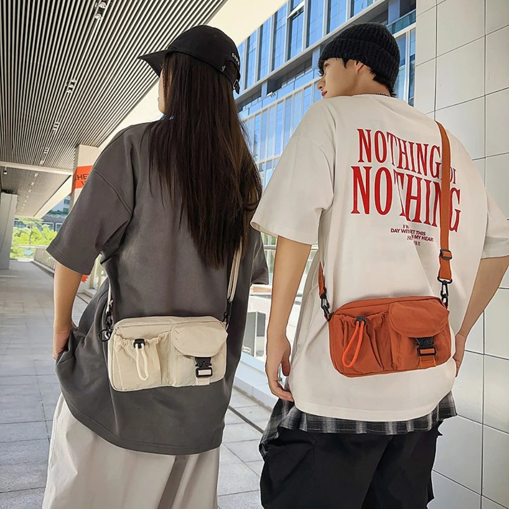 Lightweight Crossbody Chest Bag – Multifunctional Sports Shoulder Bag