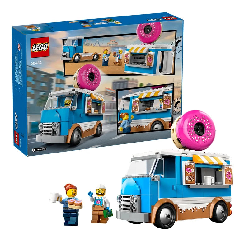 LEGO City 60452 Donut Van Building Set