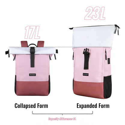 Waterproof Travel Backpack – 15.6" Laptop Bag with USB Charging Port