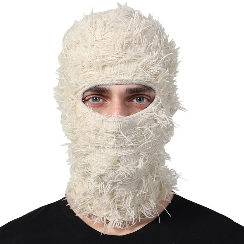 Knitted Balaclava Ski Mask – Full Face Winter Hat for Men & Women