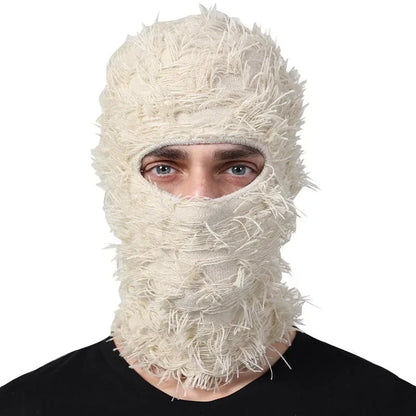 Knitted Balaclava Ski Mask – Full Face Winter Hat for Men & Women