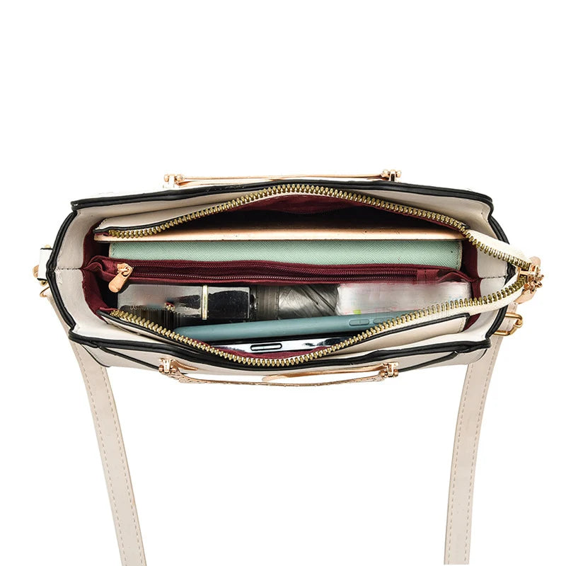 Cat Ear Handle Women's Crossbody Handbag