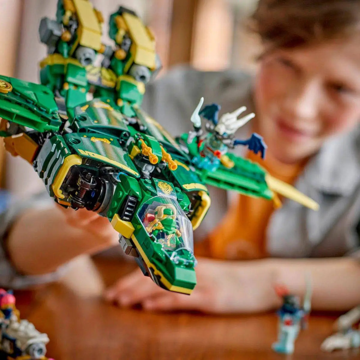 LEGO Ninjago 71845 Lloyd's Jet Mech – 1112 Pieces Building Set