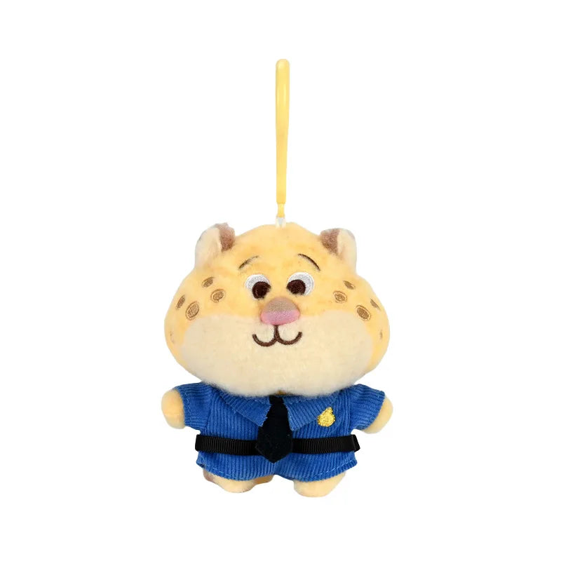 Zootopia Plush Keychain Doll – Cute Bag Charm Pendant