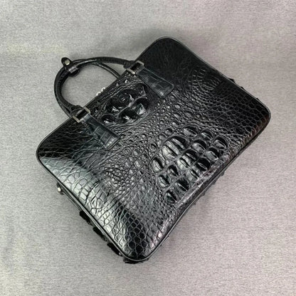 Genuine Crocodile Leather Men's Briefcase & Laptop Bag
