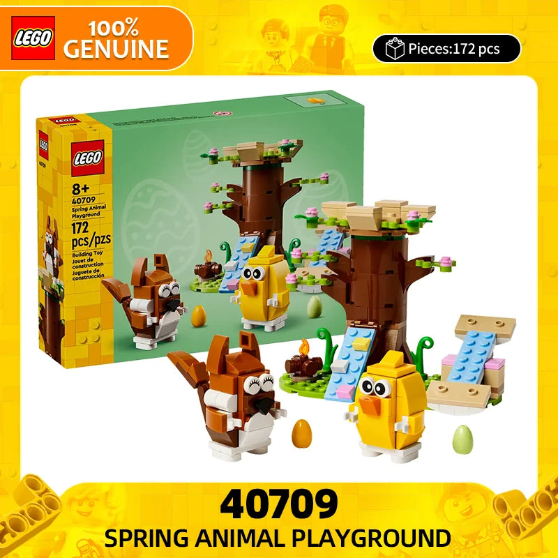 LEGO 40709 Spring Animal Park Building Set – Valentine's Day Gift