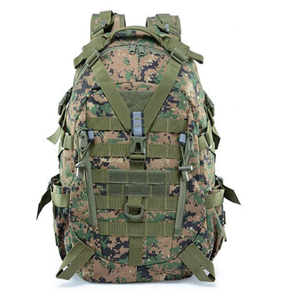 Tactical MOLLE Hiking Backpack – Military Camping Rucksack for Men