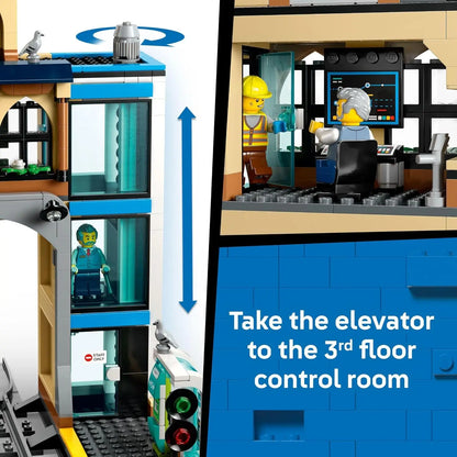 LEGO City 60469 Central Train Station Set – 752 Pieces