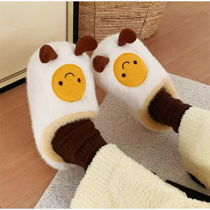 Cute Novelty Home Slippers – Dachshund, Croissant & Food Designs