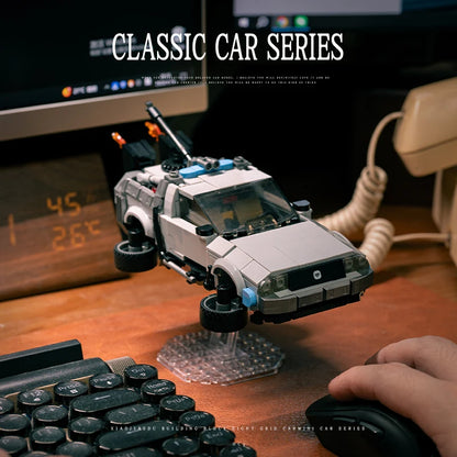DeLorean Time Machine MOC Building Blocks – 3-Mode Car Set