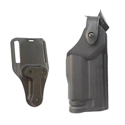 Tactical Belt Holster for P226 with Flashlight – Right Hand Quick Drop