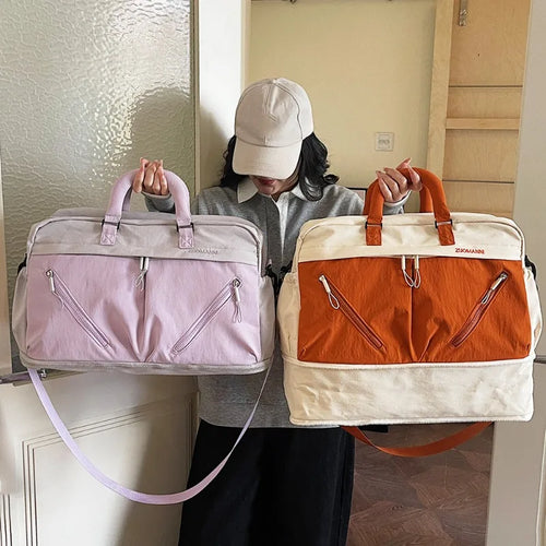 Sports Duffel Bag with Shoe Compartment – Travel & Gym