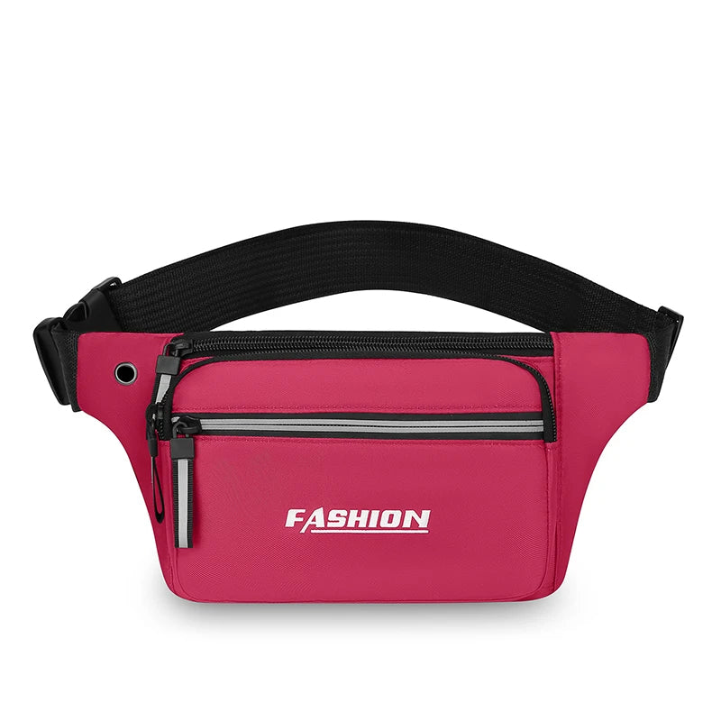 Sports Waist Bag & Chest Pack – Multi-Pocket Fanny Pack