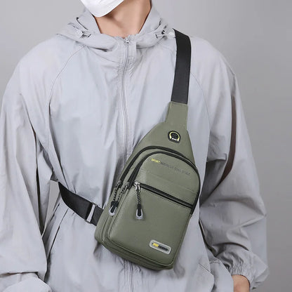 Men's Sling Bag – Multi-Pocket Lightweight Chest Pack
