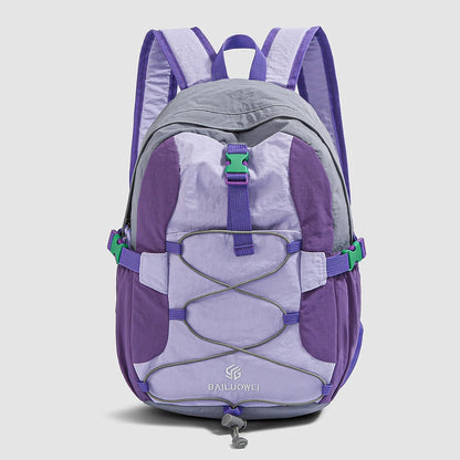 Lightweight Hiking Backpack – Color-Block Outdoor Sports Bag
