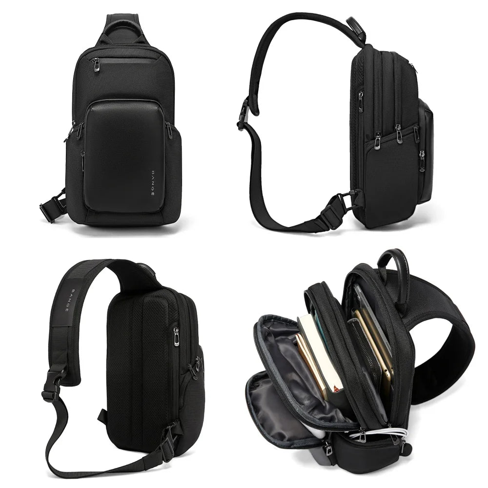Crossbody Sling Bag for Men | Waterproof Shoulder Messenger Bag