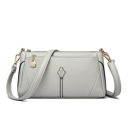 Elegant PU Leather Crossbody Bag – Women's Shoulder Purse