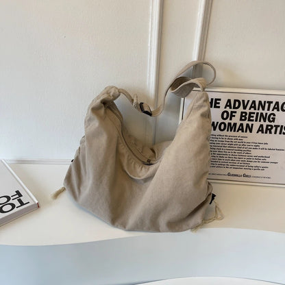 Large Capacity Canvas Shoulder Bag for Women