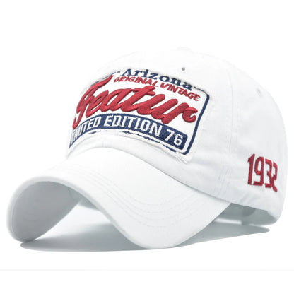 Letter Embroidery Baseball Cap – Hip Hop Streetwear Vintage Hat