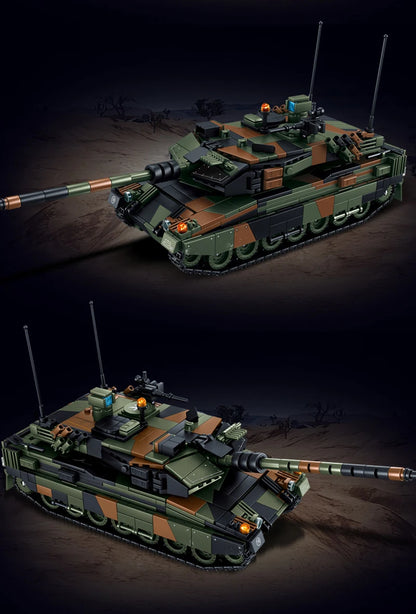 Military Tank MOC Building Blocks Set – 903 Pcs Armored Vehicle Model